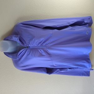 Women's Adidas 1/4 Zip Purple Pullover Climalite Jacket. XL